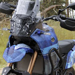 Yamaha tenere t700: beratung, design, artwork, druck von design auf folie und folierung by custom company aus einer Hand