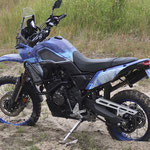 Mit Herz & Leidenschaft: Motorraddesign und Motorrad folieren einer Yamaha T700 Teneré by custom company