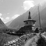 Tsumtal, Grenze Tibet