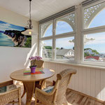 Ostbalkon mit Blick auf die Ostsee und die Altstadt