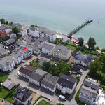 Die Villa Fernsicht liegt idyllisch in der Altstadt, oberhalb der Seebrücke