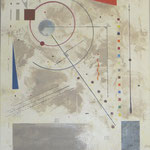 Diapason - H90xL60 cm - acrylique et mixte