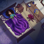 Illustration aus "Azul - Ein Drachen-Abenteuer", Joy Edition, siehe Kinderbücher