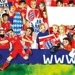 Illustration aus "Gute Nacht München", Loewe Verlag, siehe Kinderbücher