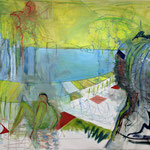 "farewell" Oil on canvas, 200x300