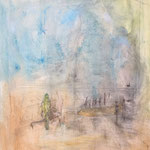 "sandpipper" Oil on canvas, 