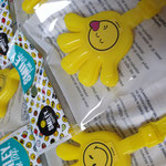 Klapperhand Smiley (lachend)