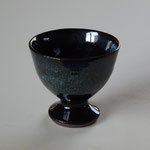 碧釉冷酒杯　７５×７０　　￥２，１６０