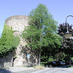 Der Kornsturm und ein Teil der Stadtmauer 