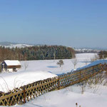 Winter in Bernhardswald beim Ferienhaus Reisinger