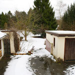 Blick vom Wintergarten