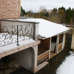Blick vom Wintergarten