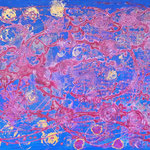 ROSES 70 x 50, Acryl auf Leinwand, 2025, Preis auf Anfrage 