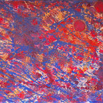 AMOUR FOU 70 x 50, Acryl auf Leinwand, 2025, Preis auf Anfrage 
