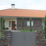 parement schiste oxydé entrée maison pradonas bressuire deux-sevres nouvelle aquitaine fournisseur