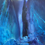 Beginning of the earth | Mischtechnik auf Leinwand | 80 x 100 cm | 2004-