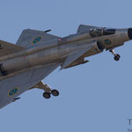 SAAB AJS-37 Viggen der Swedish Air Force Historic Flight