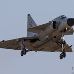 SAAB AJS-37 Viggen der Swedish Air Force Historic Flight