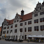 Das Rathaus von Torgau.