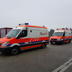 Die Einheiten der verschiedenen Landekreise arbeiten im Katastrophenschutz Hand in Hand.