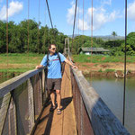 Swinging Bridge in Hanapepe Kauai