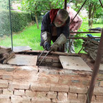 Cuisson raku à Saumont juillet 2021
