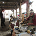 Marché sous la halle de Gaillefontaine 2022