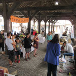 Marché sous la halle de Gaillefontaine 2022