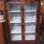 vitrine ancienne en acajou Empire