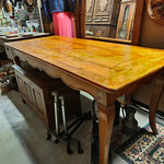 table ancienne en merisier lg 1m78 pf 78 cm ht 75 cm