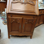 secrétaire en chêne lg 70 cm ht 1m05 pf 45 cm