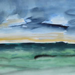 2003  Morgenstimmung  Aquarell auf Papier 30x40cm