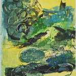 2010 Mäandertraum, Acryl auf Hartfaser 90x70cm