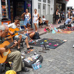 Musiciens dans la rue