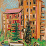 anno 1997 - cera su carta - cm. 29x20