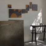 Topos by metal+works   El Cielo Entry Table by Bridgette Buckley