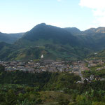 Vista del pueblo desde la garrucha, foto de pala