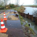 Een 'waterval' in Schouwerzijl