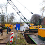 21 maart: verder op het ponton