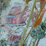 Floristin 2, Acryl auf Leinwand, 60cmx50cm, 2012 / 500€.