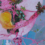 Calla, Acryl auf Leinwand, 50cmx60cm, 2012 / 500€. 