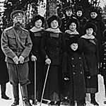 Famille du tsar Nicolas II,1916