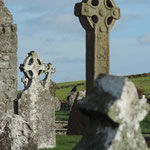 Headstones, Clonmacnoise.
