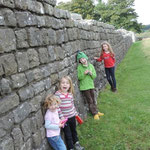 At Hadrians Wall, Birdswold Roman Fort.