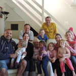 With Dave, Margaret and family.