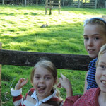 Peter Rabbit is spotted in the Hill Top garden.