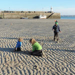 Playing in St Ives Harbour