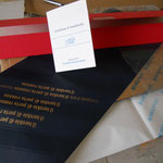 Francesco Musante serigrafia cm 6x30
