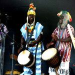 Consa in wien 1999 (Siaka Keita, Mamadou, Moussa Coulibaly und Karim Sanou)