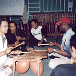 Probe mit Samba Sunda in STSI / Bandung